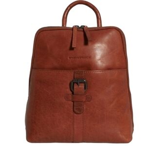 Spikes & Sparrow leather backpack